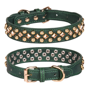 Adjustable PU Leather Mushrooms <strong>Spiked</strong> Rivet Studded <strong>Dog</strong> <strong>Collar</strong> for Small Medium Large Pets Cats Puppy <strong>Dogs</strong> - Product Image 4