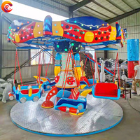 Attractions amusantes foire manèges espace mini chaise volante enfants carnaval manèges autres produits de parc d'attractions