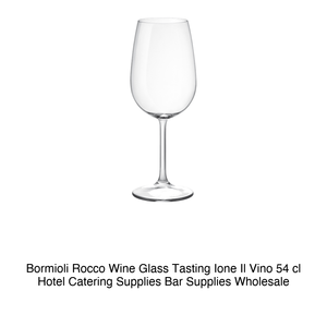 แก้วชิมไวน์ Bormioli Rocco Il Vino ขนาด 54 ซล. สูง 23.3 ซม. เส้นผ่านศูนย์กลาง 6.7 ซม. - Product Image 2