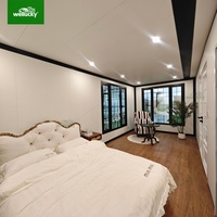 Maison de jardin préfabriquée pour la vie en plein air et la réception d'invités |   Maisonnette personnalisée clé en main, villa de luxe prête à l'emploi