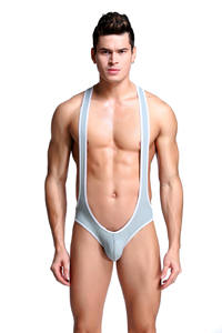 Tirantes Volver Triángulo vacío Calzoncillos Traje de lucha libre - Product Image 5