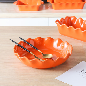 Set di Stoviglie per Casa e Cucina, <span class=keywords><strong>Teglia</strong></span> <span class=keywords><strong>Rettangolare</strong></span> Resistente per Uso Quotidiano, Grande <span class=keywords><strong>Teglia</strong></span> per Lasagna - Product Image 4