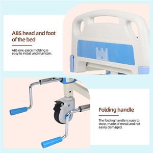 Оптовая продажа, двухфункциональная металлическая Больничная койка - Product Image 2
