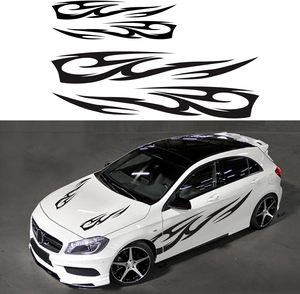 Autocollant <span class=keywords><strong>de</strong></span> voiture à usage général Autocollant <span class=keywords><strong>de</strong></span> totem <span class=keywords><strong>de</strong></span> flamme <span class=keywords><strong>de</strong></span> course <span class=keywords><strong>de</strong></span> sport pour les portes <span class=keywords><strong>de</strong></span> voiture camion SUV des deux côtés du capot Décoration étanche - Product Image 1