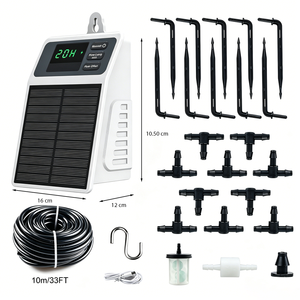 <span class=keywords><strong>Kit</strong></span> de Riego <span class=keywords><strong>Solar</strong></span> por Goteo con Bomba de Agua <span class=keywords><strong>Solar</strong></span> Silenciosa, Sistema de Riego Automático para Plantas, para Balcón, Jardín, Pequeños Huertos - Product Image 4