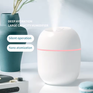 Difusor de aire portátil de 220Ml, Humidificador Usb colorido súper antiniebla, difusor de fragancia con olor a olor con luz Led cambiante - Product Image 4