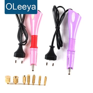 Oleeya Factory Wholesale Pink/Black/White/<b>Purple</b> Hot Fix Rhinestones Tool Hotfix Gemstones Applicator - Product Image 1