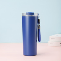 Gobelet isotherme personnalisé en acier inoxydable 316 pour café glacé, anti-fuite, à double paroi sous vide, avec paille, pour voyage