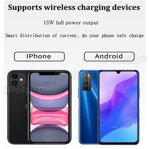 Cargador inalámbrico para coche de 15W, carga rápida dual USB QC3.0 tipo C para Toyota Highlander/Crown Kluger 2022 - Product Image 5