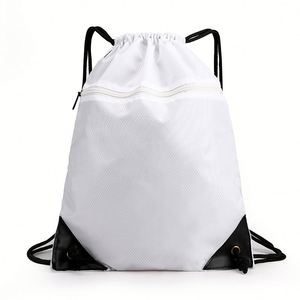 Waterproof Oxford Drawstring Backpack with Large Capacity - Promotional Sport Gym Bag for Travel and Events - Product Image 2