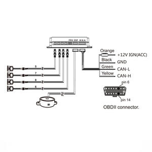 駐車センサーCanbus 58 Khz超音波フロント駐車センサー - Product Image 2