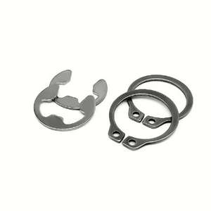 Rondelle de retenue à ressort à denture interne en acier inoxydable de haute qualité, plaquée zinc, compatible ISO M10, D.E. 30 mm - Product Image 1