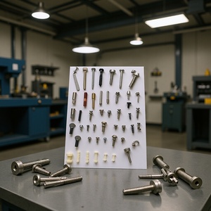 Yihong Screws Stainless Steel Custom Length Partially <b>Threaded</b> Slotted Drive Construction Industry Use - Product Image 1