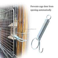 Yyc Beaucoup Type Multifonctionnel Mousqueton Boucle À Ressort Lapin Pet Cage Porte Printemps Loquets Crochet Animal Porte Crochet
