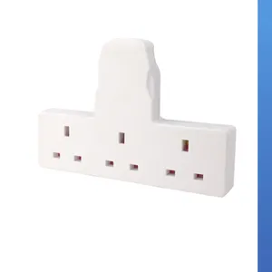 UKCA 3 Gang plug uk power adapter plug, 3 in 1 travel adapter uk