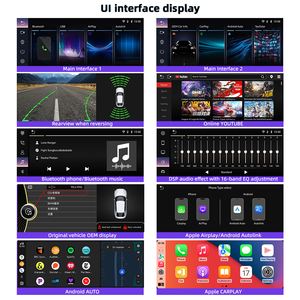Schermo Touch da 10,25 Pollici HD 1920*720 con Carplay Linux per <span class=keywords><strong>BMW</strong></span> Serie 1 2 3 4 <span class=keywords><strong>F20</strong></span> F21 F23 F30 F32 F31 F34, Autoradio Multimediale 2003-2016 - Product Image 2