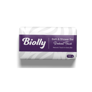 Jabón en Barra Biolly Radiant Touch - 150 Gramos Uso Doméstico Origen TR - Product Image 1