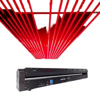 Barre de 8 LED RGB à faisceau large DMX pour fête disco, éclairage de scène de concert et DJ