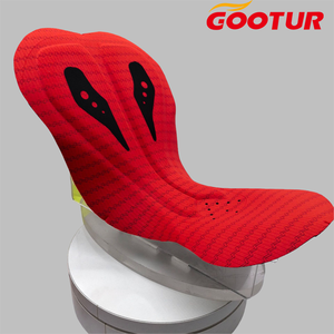 Người đàn ông của mật độ cao đi xe đạp quần short yếm có dây đeo thoáng khí chỗ ngồi pad với hấp thụ sốc xe đạp đệm dài khoảng cách thoải mái cưỡi - Product Image 3