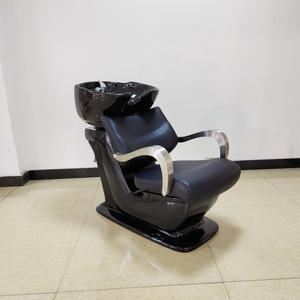 Ensemble de fauteuil-lit pour shampooing le plus vendu pour les salons de coiffure avec station de lavage et évier - Product Image 6