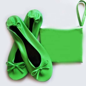 Gấp dép bên món quà rollable và dùng một lần sau khi bên Womens giày phẳng - Product Image 3