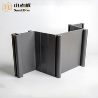 Capuchon de type U en PVC vinyle résistant aux UV pour palplanches en plastique, pour le contrôle des inondations, le revêtement de canaux et de bassins, et les applications de coupure