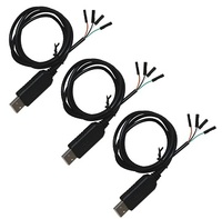 Cable Serial FTDI USB a TTL con Conector Dupont para Desarrollo de MCU