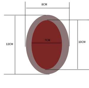Cetakan Vagina Lateks Alami untuk Fetish # 1 Mainan Vulva Seksi Pakaian Ketat Lateks Karet Wanita untuk Seks Intim - Product Image 3