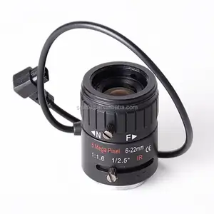 Obiettivo manuale Varifocal 6-15mm Zoom Iris CCTV 50-20 gradi F1.4 CS montaggio 1/3 "CCTV videocamera obiettivo (SL-0154)
