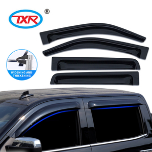 Visière de déflecteur de fenêtre pour Chevrolet <span class=keywords><strong>Silverado</strong></span> GMC Sierra, accessoires extérieurs, noir - Product Image 4