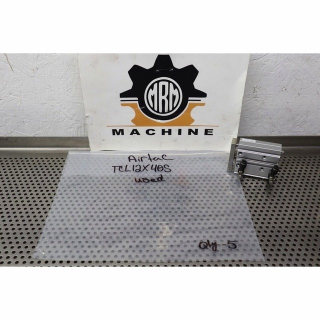 Plc Tcl12x40s Pneumatic Twin-rod Cylinder for Guided Linear Actuation Plc