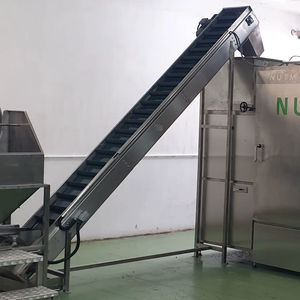สายพานลำเลียงแบบปรับความเร็วได้ใหม่ ทำจากพีวีซี/สแตนเลส สำหรับโรงงานแปรรูปเฮเซลนัท ถั่วลิสง พิสตาชิโอ อัลมอนด์ เมล็ดทานตะวัน - Product Image 6