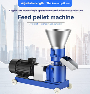 Yeni ev kullanımı pelet makinesi 70Kg saat yem kapasitesi hayvan yemi granülatör - Product Image 2