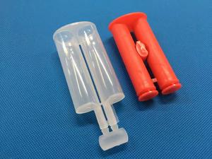 24ml 1:1 Cartucho de émbolo de dos partes Jeringa de epoxi de varilla de empuje manual para dispensar adhesivo de dos componentes - Product Image 6