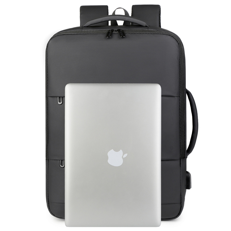 Large Capacity Multi-Functional Laptop Backpack – Fashionable Customizable Computer & Travel Bag - View 3
