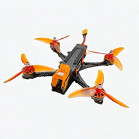 Quadricoptère FPV professionnel de 5 pouces, châssis X haute résistance, étanche, moteur 2507, positionnement GPS, drone en fibre de carbone longue portée