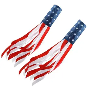 Independence Day Windpipe Flag USA Party National Day Decoration Labor Day American Windbag Kite Flag