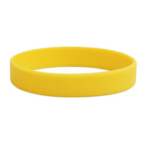 Pulseras de silicona personalizadas CCH para adultos, pulseras lisas de color sólido, pulseras de silicona creativas personalizadas - Product Image 3