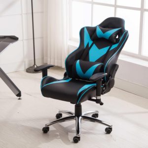 Chaise d'ordinateur de course pour PC Accepter la musique personnalisée Haut-parleur <span class=keywords><strong>Bluetooth</strong></span> Chaise de jeu ergonomique RVB - Product Image 5