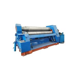 Machine à rouler les tôles en acier hydraulique robuste à 3 rouleaux, équipement de pliage de tôles métalliques pour chantier naval et atelier d'usine - Product Image 1