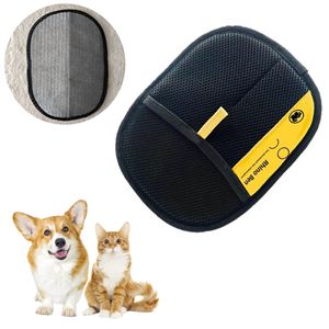 ถุงมือกำจัดขนสัตว์เลี้ยงแบบใช้ซ้ำได้ ทำความสะอาดง่าย ใช้งานได้อย่างมีประสิทธิภาพ สำหรับพรม โซฟา เสื้อผ้า - Product Image 1