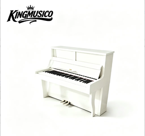 Piano numérique lesté 88 touches en promotion avec écran LCD, haut-parleurs et double clavier intelligent pour la maison GHB-15, couvercle rabattable hydraulique innovant - Product Image 3