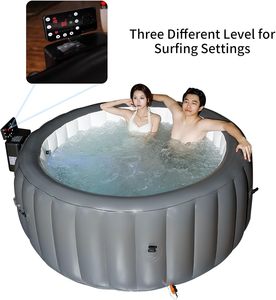 Lona de PVC de buena calidad para <span class=keywords><strong>piscina</strong></span> de seguridad <span class=keywords><strong>redonda</strong></span> de forma personalizada, cubierta de <span class=keywords><strong>piscina</strong></span> portátil de <span class=keywords><strong>verano</strong></span> para entretenimiento - Product Image 5