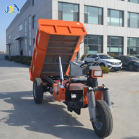 1T 1.5T 2T 3T Mini-Muldenkipper für den Bergbau, kleiner Muldenkipper, Elektro-Dreirad-Minidumper, elektrischer Mini-Muldenkipper zum Verkauf
