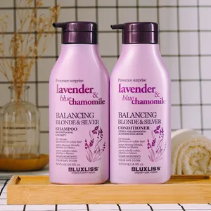 評判の良い流通ヘアケアシャンプーLUXLISSブロンド & シルバーシャンプー黄色を取り除く