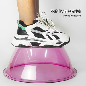 Bassin en plastique transparent rond, grand, pour la maison, pour le lavage du linge, pour les étudiants en résidence, pour le lavage des pieds. - Product Image 3