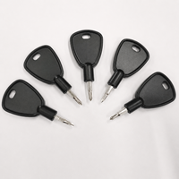 Obeng Bentuk Kunci Gagang ABS Magnetik 63mm Alat Perbaikan Manual PH4 Flat Hex Star Tipe Y Tipe H