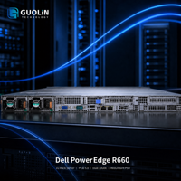 En Stock, Venta al Por Mayor, Nuevo Servidor en Rack Dell PowerEdge R660 1U Original de Doble Socket, 4ª y 5ª Generación Xeon Scalable, Servidor para Centro de Datos