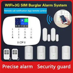 Alarm Security Systems Hot Sell Home Security Product Wireless Wifi Gsm 4g House Anti Intrusion Alarm Security System