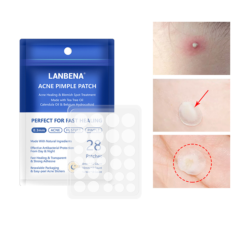 BREYLEE tea tree acné point traitement patch hydrocolloïde 0.3mm livraison gratuite